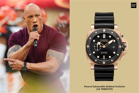 the rock panerai carbotech|‘The Rock’ Introduces The World To Panerai’s Hottest Watch.